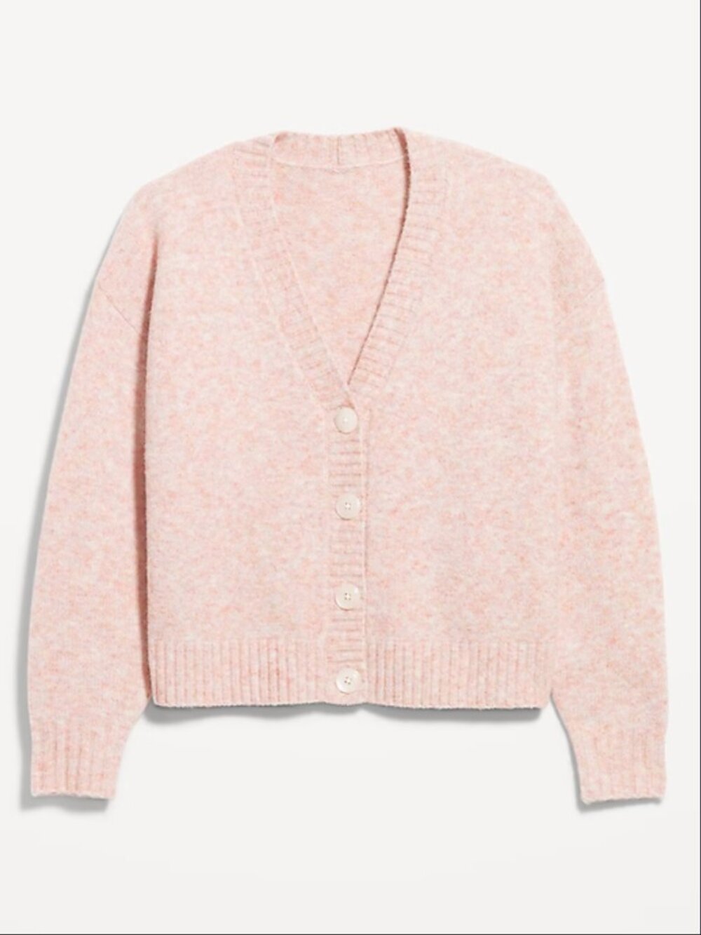 Old Navy | NWT | Slouchy Wool-Blend Cardigan Sweater | Pink